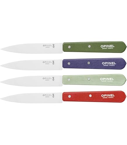 OPINEL No.112 4paring knives　新品未使用 Amazon.com: Opinel No. 112 Paring Knives Box Set, 4 Piece